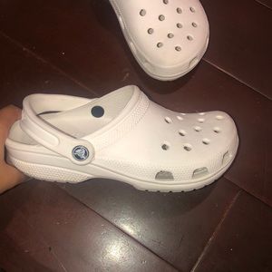 White Crocs